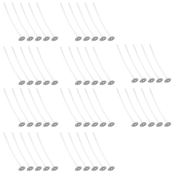 Pre Waxed Wicks,50Pcs Candle Wicks Pre Candle Wicks Bulk Candle Wicks Ultimate Comfort