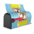thumbnail image 4 of Gaeub Dog Takes a Bath in the Bathtub Waterproof and Sunproof Mailbox Protective Cover Magnetic Mailbox Protrective Cover for Outdoor Home Garden Decor - 21x18 in, 4 of 9