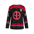 thumbnail image 4 of Deadpool Men's Graphic Hockey Jersey, Sizes XS-3XL, 4 of 5