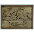 thumbnail image 2 of Tx USA Corporation Home Decorative Rectangle Lichtenburg Wood Burning Wall Art -Brown, 2 of 3
