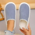 thumbnail image 2 of Womens Slippers Fluffy Slippers Cozy Lined Slippers For And Winter Warm Indoor Outdoor Soft Comfortable On Shoes, 2 of 9