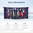 thumbnail image 7 of Descendants Microfiber Beach Towel, 27.5"x55" Oversized Sand Free Travel Towels Quick Dry Swimming Towel, Lightweight Camping Towel Super Absorbent Pool Towel for Vacation Essentials Gift, 7 of 7