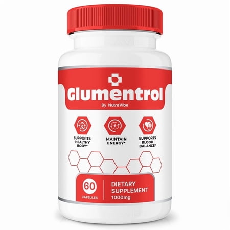 Glumentrol – Original Formula with a Clean Blend for Daily Wellness | Easy-to-Swallow Capsules (60 Capsules)