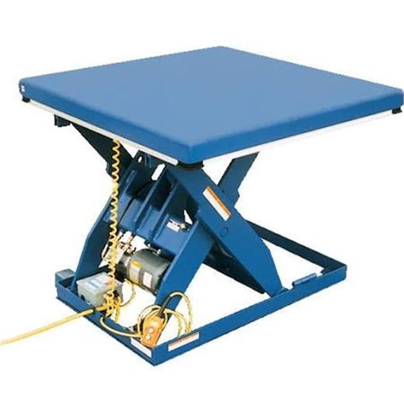 Vestil EHLT-3-55 Electric Hydraulic Lift Table, 3000 lbs - 7 x 48 x 90 in.
