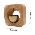thumbnail image 2 of Shopkeepers Bell, Door Open Chime, Decorative Hanging Jingle Bell for Doors and Refrigerators, Cute Magnetic Doorbell, Brass Hand Bell, Unique Gift (Beech Round), 2 of 7