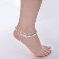 thumbnail image 4 of SmartBy Adjustable Extended Chain Women Anklet Lightweight Personality Bell Tassel Anklet Jewelry Gift, 4 of 7