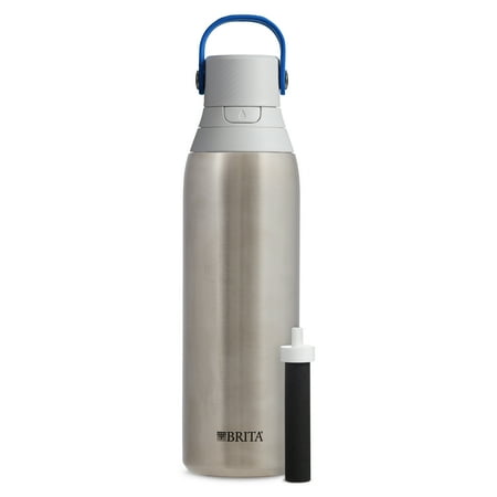 brita ounce bpa filtering bottle filter stainless premium steel water