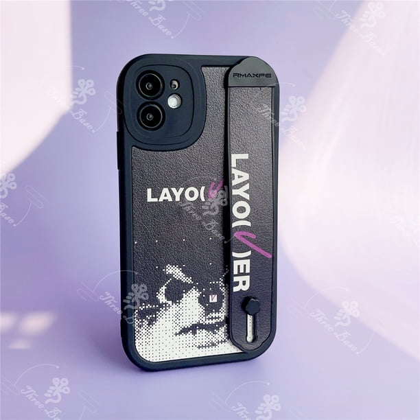 Funda De Teléfono V LAYOVER BTS-7 Para iPhone 15 13 13Pro Correa De Muñeca 13Promax 13Mini 14 Pro max 14pro 14 Plus X XS XSMAX 11 11Promax 12PROMAX 6S SE2 XR Cubierta Antichoque