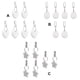 thumbnail image 4 of Ounissouiy Clip de pesas para mantel de 6 piezas, Clips antideslizantes para mantel, abrazadera de hebilla, accesorio de Picnic para comedor, cocina, Mostrada Oval Ounissouiy HA069389-02B, 4 of 6