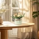 thumbnail image 1 of Flores artificiales, bonsáis artificiales en maceta, macetas de plástico para sala de estar, comedor, mesa de TV, mueble de centro, decoración, adornos, flores artificiales, bonsáis, plantas, 1 of 8