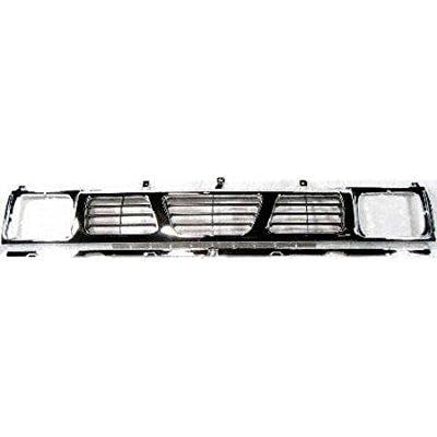 93-97 nissan pickup grille truck, chrome (1993 93 1994 94 1995 95 1996 96 1997 97) 737 6231055g10