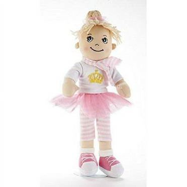 Delton 14" Apple Dumplin Doll, Pink Crown