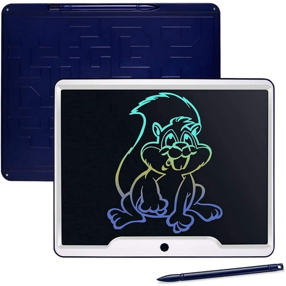 DAMAIE 15 Inch Colorful Screen Digital eWriter Graphics Tablet Portable Writing Board Light Blue