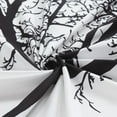 thumbnail image 2 of Fabric Shower Curtain, Black Tree Plant Shower Curtains for Bathroom, Modern Decorative Bathroom Curtains-72"W x 86"L (Pack of 1), 2 of 6