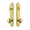 thumbnail image 3 of Grandeur Arcfav_Tp_Eset_234 Arc Solid Brass Tall Plate Single Cylinder Keyed Entry Set -, 3 of 6