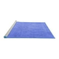 thumbnail image 2 of Ahgly Company Machine Washable Indoor Round Persian Blue Traditional Area Rugs, 5' Round, 2 of 4