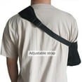 thumbnail image 2 of Arm Sling Shoulder Immobilizer for Men Women, Lightweight Breathable Rotator Cuff Support Brace with Pocket, Fits Left Right Arms, Ideal for Wrist Elbow Injuries, One Size, 2 of 5