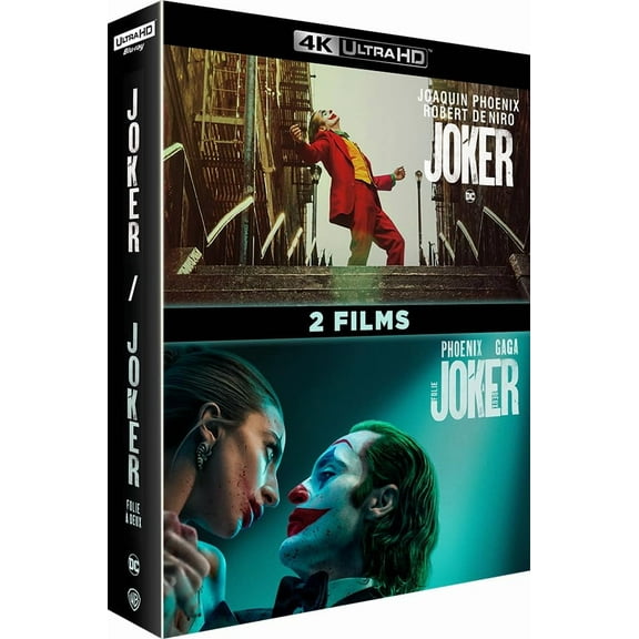 Joker joker : folie à deux 4k ultra hd (4K Ultra HD) Todd Phillips Lady Gaga Joaquin Phoenix