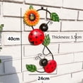 thumbnail image 2 of Pared De Metal Abeja Escarabajo Decoración Patio Al Aire Libre Jardín Colgante Decoración De Hierro Interior Arte De Hierro Al Aire Libre Arte Colgante Hogar Jardín Bar Decoración Advancent HA042556-02, 2 of 6