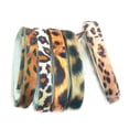 thumbnail image 2 of 5 Yards Boots Shoes Embellishments Leopard Ribbon Wedding Party Gifts Wrapping Ribbon Leopard Velvet Ribbon 1cm, 2 of 8