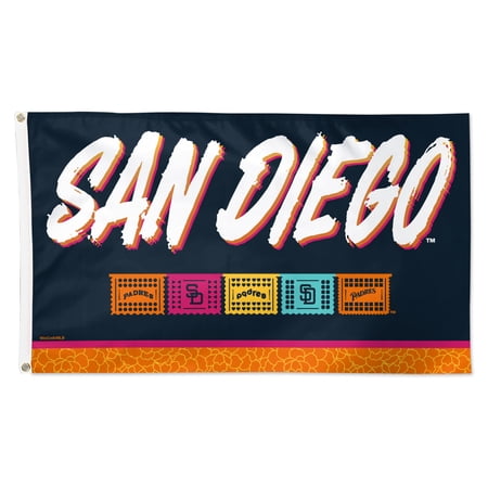 WinCraft San Diego Padres 2026 City Connect Single-Sided Deluxe 3' x 5' Flag
