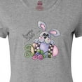 thumbnail image 4 of Inktastic Happy Easter Bunny Rabbit Women's T-Shirt, 4 of 5