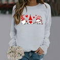 thumbnail image 3 of Shadoumai Jesus Crewneck Sweatshirts Women Christian Letter Print Shirts Casual Fall Long Sleeve Pullover Oversized Winter Clothing, 3 of 5
