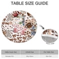 thumbnail image 6 of Football Patchwork Pattern Round Fitted Tablecloth with Elastic Edge,Dining Table Cover Waterproof,Outdoor Round Tablecloth for Camping,Dining,Indoor and Outdoor, 6 of 7