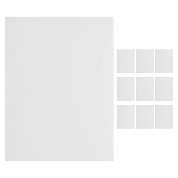 Siding Repair Patch Blemish Coverage Rectangular Shape 10 Sheets 7.86X5.89X0.04in