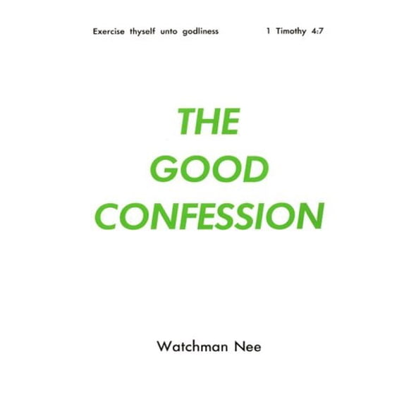 Pre-Owned Good Confession (Basic Lesson) (Hardcover) 0935008055 9780935008050