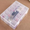 thumbnail image 4 of Caja de almacenamiento Cuadrada Perfecl de 13 RANURAS para joyería A prueba de polvo, 4 of 8