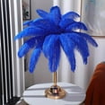 thumbnail image 4 of NOGIS 20 PCS Ostrich Feathers,Bulk Soft Natural Feathers for Crafts Centerpieces Party Wedding Home Decorations Dream Catchers Vases (Blue 8-10 Inch), 4 of 7