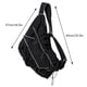 thumbnail image 3 of Unisex Casual Daypack Fashion Reflective Sling Bag Zip-lock Tamaño grande para colgar, 3 of 3