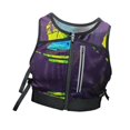 thumbnail image 4 of Bolsa de chaleco para correr reflectante con cremallera de moda con múltiples bolsillos y soporte para teléfono Morado oscuro, 4 of 9