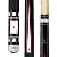 thumbnail image 4 of ASKA Poker DIAMONDS Cards and Dice Billiard Pool Cue, 58" Hard Rock Canadian Maple, Hard Tip, CD3, 4 of 7