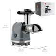 Best Choice Products 150W Horizontal Slow Masticating Juicer, Cold