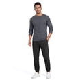 thumbnail image 7 of Fleece Sweatpants for Men Elastic Bottom Active Athletic Workout Jogger Pants with Pocket and Drawstring, 7 of 7