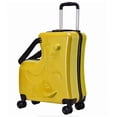 thumbnail image 2 of TidBay Large Capacity Carry-On Luggage with Casters, Impact Resistant Rolling Children Travel Suitcase with Seat and Safety Belt, Carry-on Luggage with 4 Spinner Wheels, 2 of 6