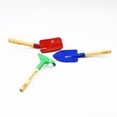 thumbnail image 2 of WHAMVOX Garden Tool Toy Iron Candy Color for Girls Digging Gardening Outdoor Activities 3pcs, 2 of 7