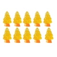 thumbnail image 2 of Sunjoy Tech 10Pcs Mini Christmas Tree Decoration Glow in The Dark Resin Crafts DIY Dollhouse Snow Garden Desktop Miniature Xmas Tree Ornament Holiday Decor, 2 of 8