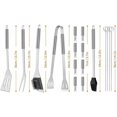 thumbnail image 2 of Kit de Utensilios para Barbacoa de 20 Piezas, Accesorios portátiles para Barbacoa de Acero Inoxidable, para jardín/Exterior/Senderismo y Parrilla de Viaje, para Regalos Ideales para Hombres, 2 of 5