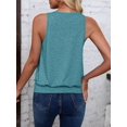 thumbnail image 2 of 2024 Womens Fashion Tank Tops Spring Summer Clothes Casual V Neck Sleeveless Loose Fit Y2K Outfit Cute Cami Shirts, 2 of 7