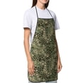 thumbnail image 4 of Fuzoiu Green Snake Skin Print Kitchen Cooking Aprons,Kitchen Cooking BBQ Aprons,Chef Apron with 2 Pockets for Men Women,Art Aprons for Painting Pottery Ceramics, 4 of 7