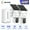 2-Cams, variant on ANNKE 4MP 2K Wireless Security Camera Outdoor, 5MP 4-Cam Kit Solar Surveillance System, PIR Human Detection, 360° Pan&Tilt, Compatible with Alexa, Color Night Vision, No Monthly Fee