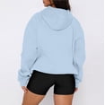 thumbnail image 4 of BDPORKAS Oversized Hoodies for Women Fall Fashion Sweatshirts Pullover Y2K Winter Clothes with Pocket Light Blue XL, 4 of 4
