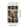 Leather Cleaner Conditioner Wipes With Protection Cracking Or Fading Of