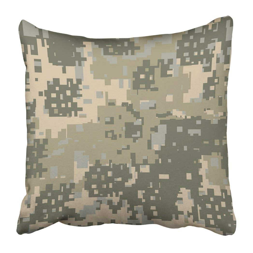 Mainstays Pink Brown Camouflage Camo Ozark Trail Std Queen Size Pillowcase 