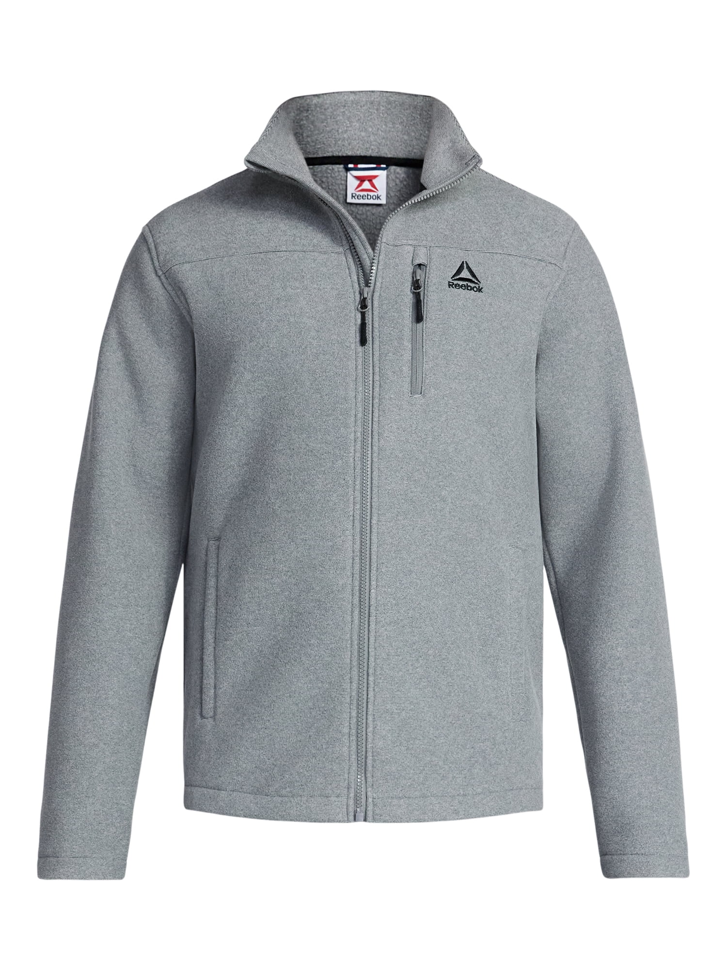 Reebok Men and Big Men's Fleece Zip Jacket, Sizes S-3XL