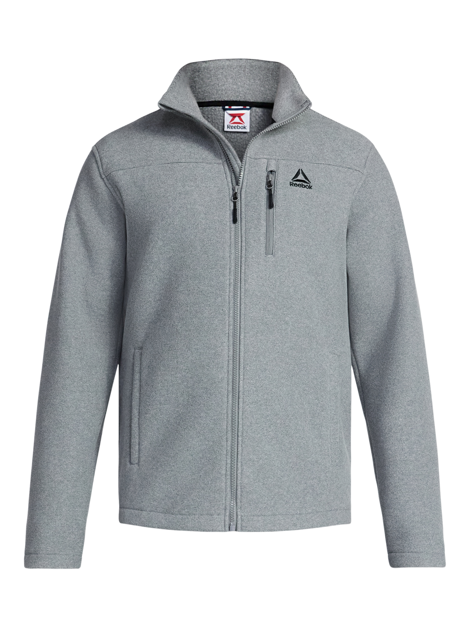 Reebok Men's Fleece Zip Jacket with Chest Pocket photo 6