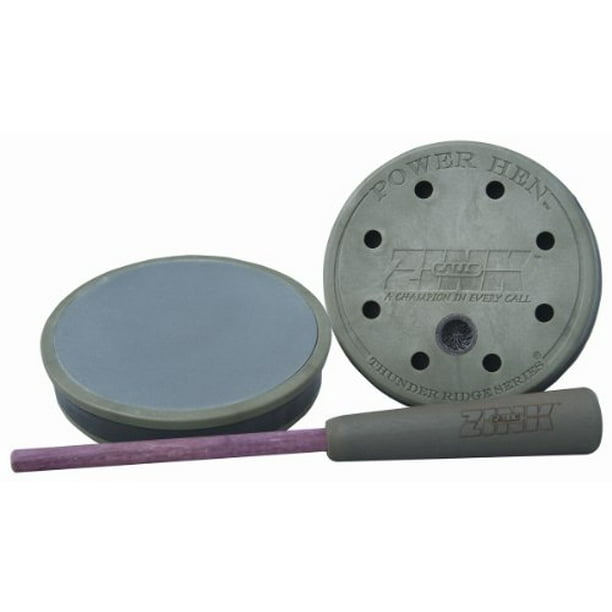 Zink Thunder Ridge Friction Turkey Calls, Crystal